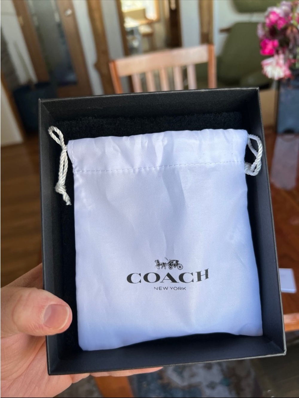 Coach Silver Tabby Bag Charm - Picture 7 of 7